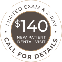 $140 New Patient Special stamp
