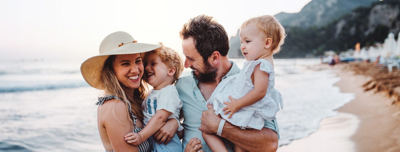smiling family
